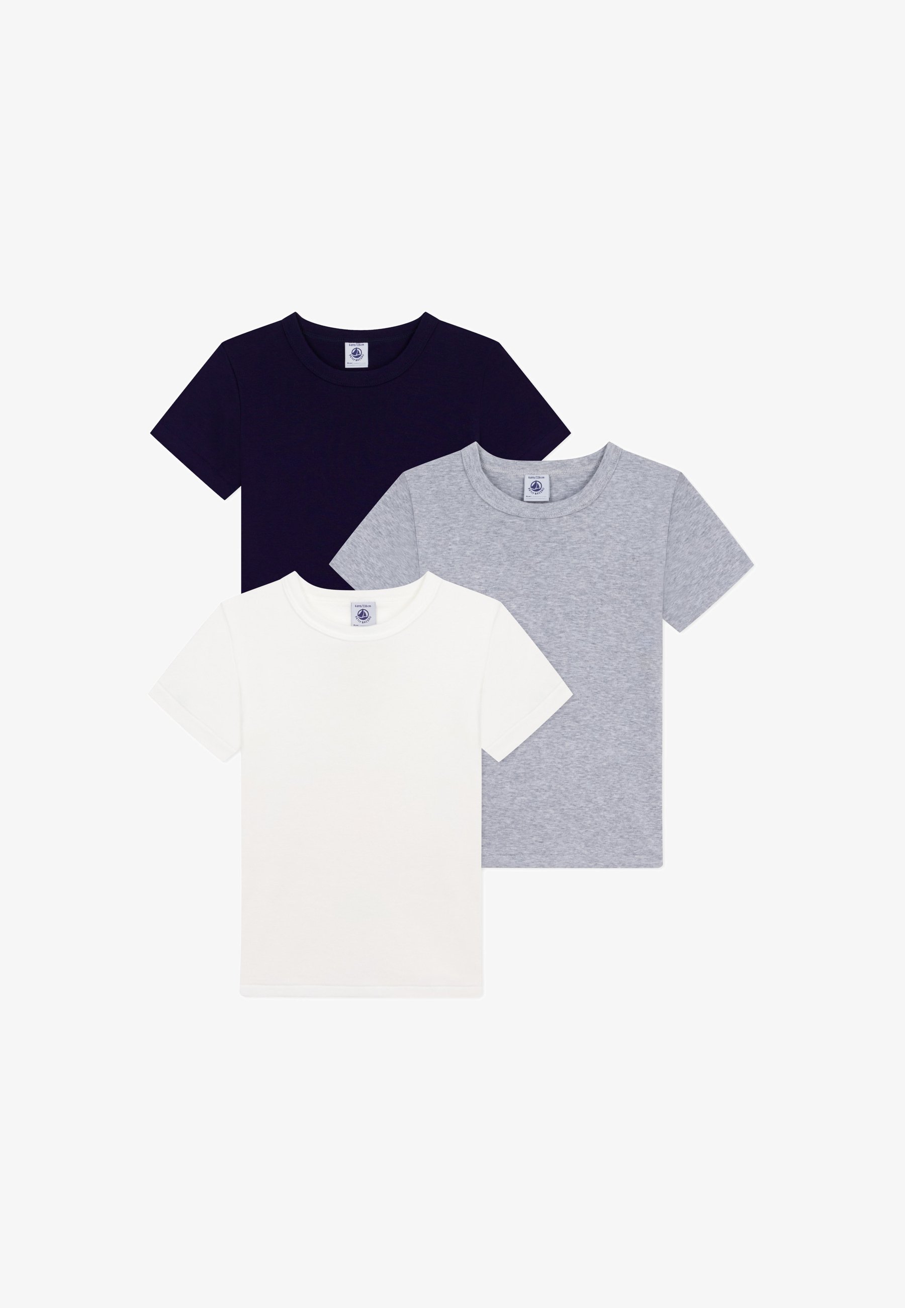 Petit Bateau TEE 3 PACK - Tílko - vícebarevné