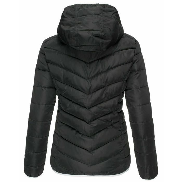 Chaqueta de plumas con calefacción - MOBIGARLAN - XD690 - Invierno - Con capucha - Cortavientos - Roja