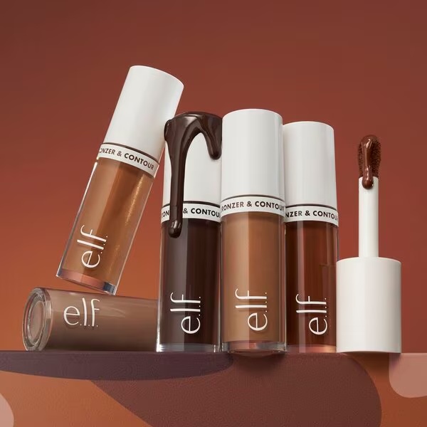 „elf Camo Light“ skystas bronzantas ir kontūravimo priemonė<br>4ml