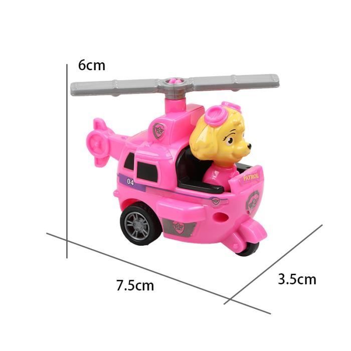Figurine pat patrouille 6 voitures chiens paw patrol Paw Chase capitaine chiot personnages enfants véhicules jouet auto