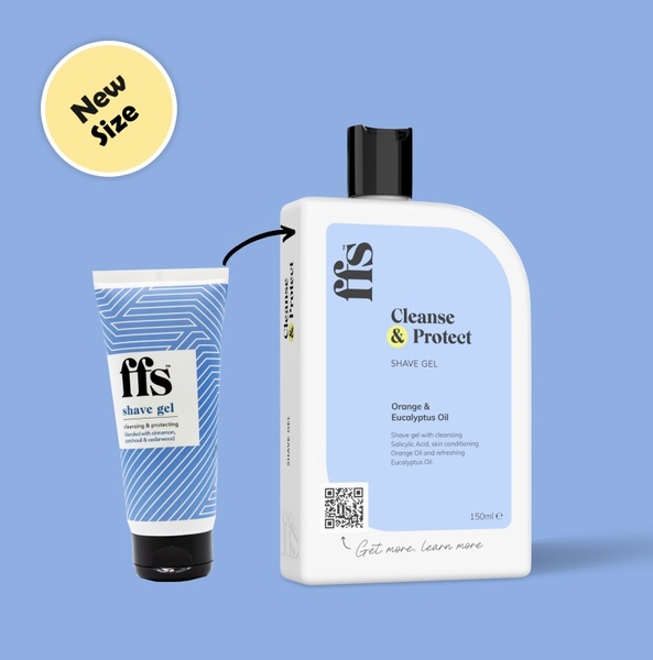 Gel de afeitar FFS Beauty Cleanse & Protect: 150 ml