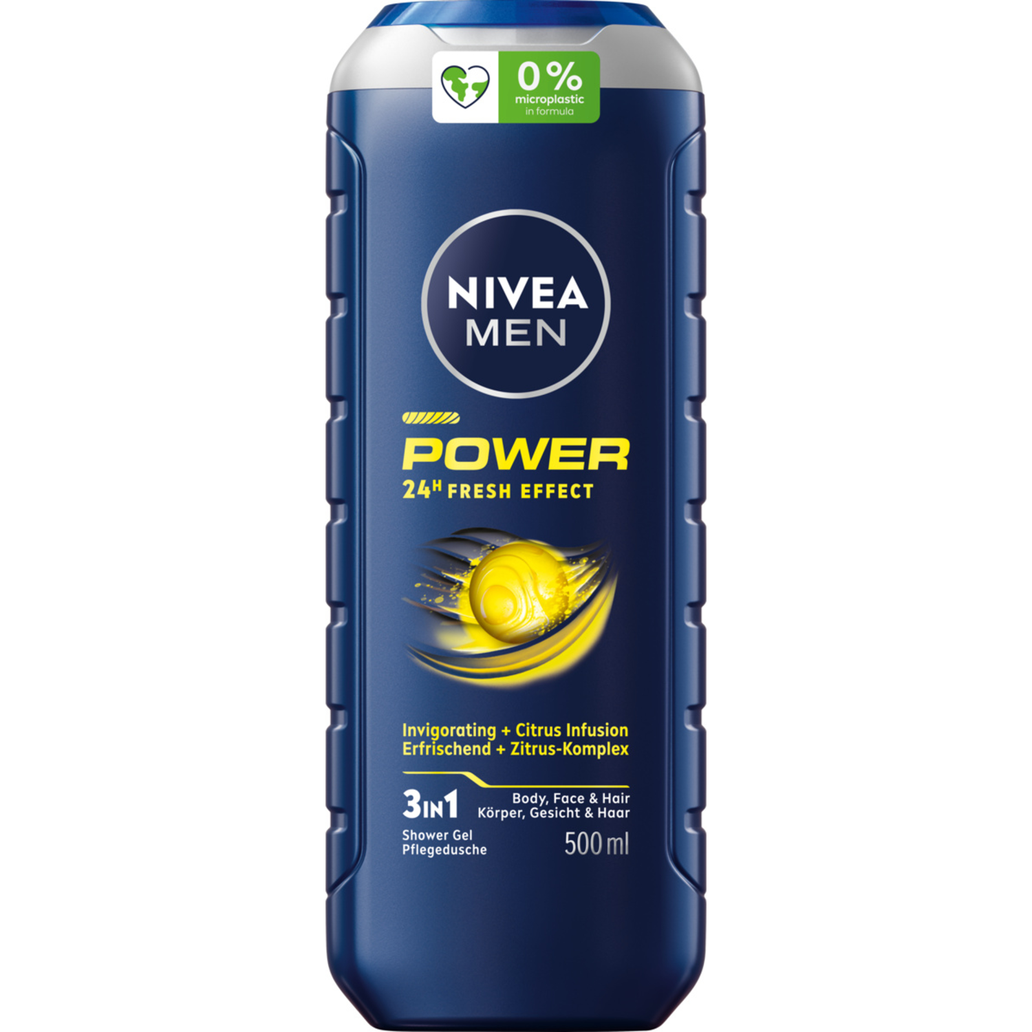 Nivea Men Shower Gel för män 500ml Power Refresh Men