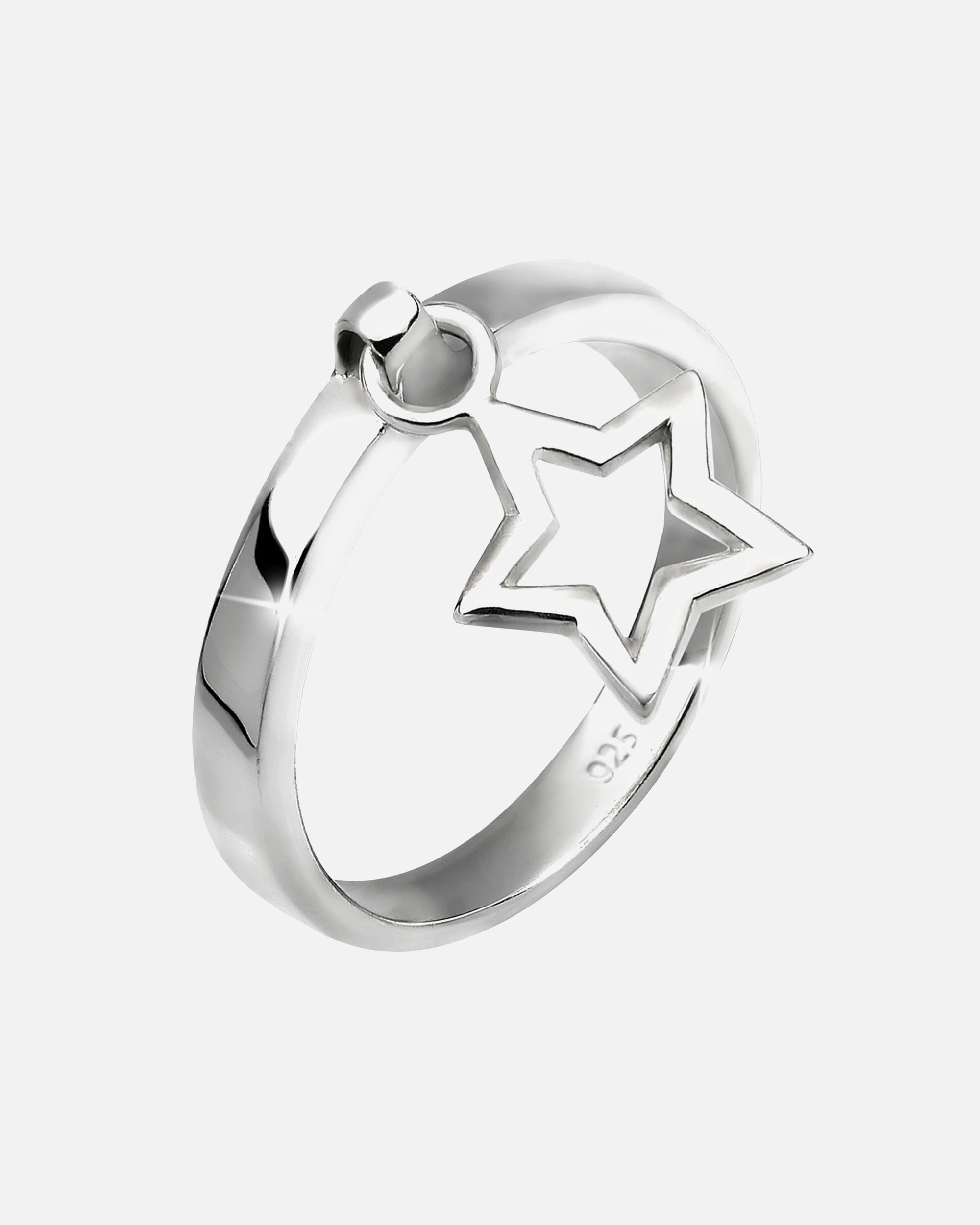 Elli Femmes pendentif étoile en argent sterling 925