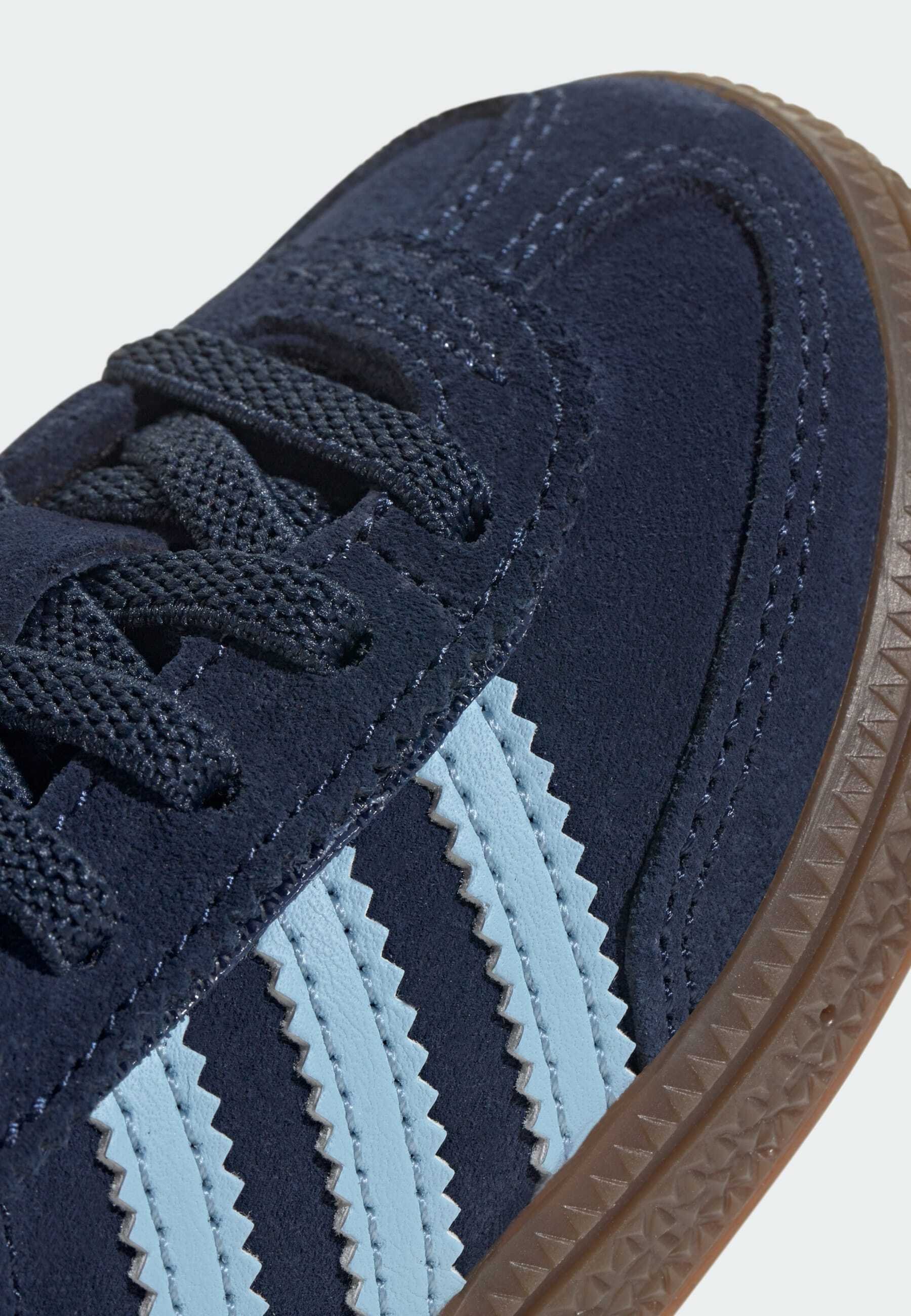 adidas Originals HANDBALL SPEZIAL UNISEXE - Chaussures bébé - bleu marine universitaire, semelle gomme transparente