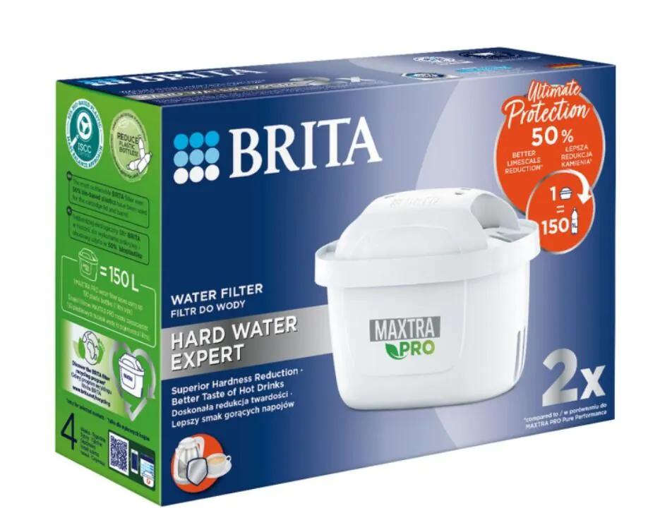 Brita Maxtra Pro Hard Water Expert Filtry do wody, 2 szt.