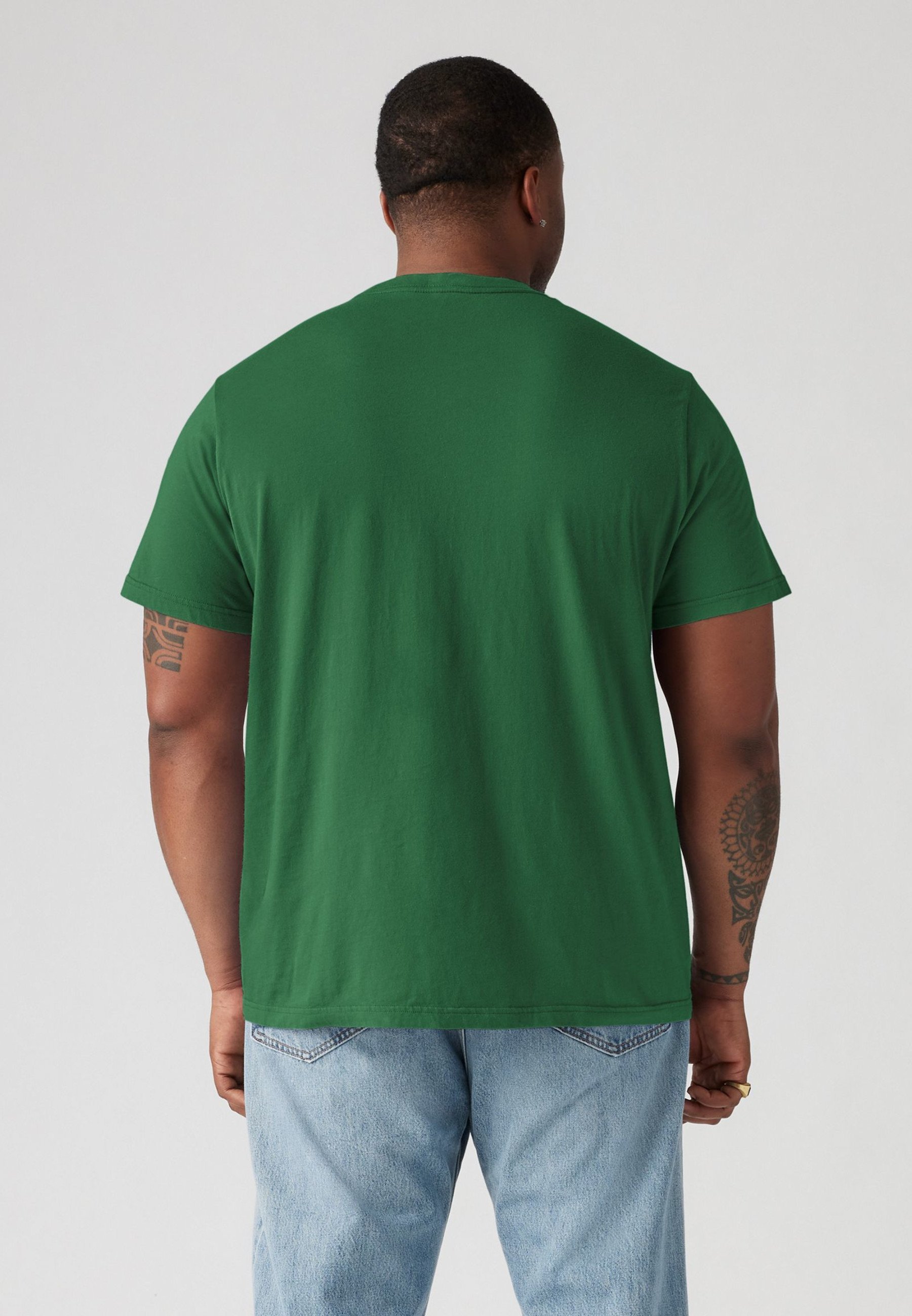 Levi's® Plus BIG ORIGINAL T-shirt - Basic T-shirt - donkergroen