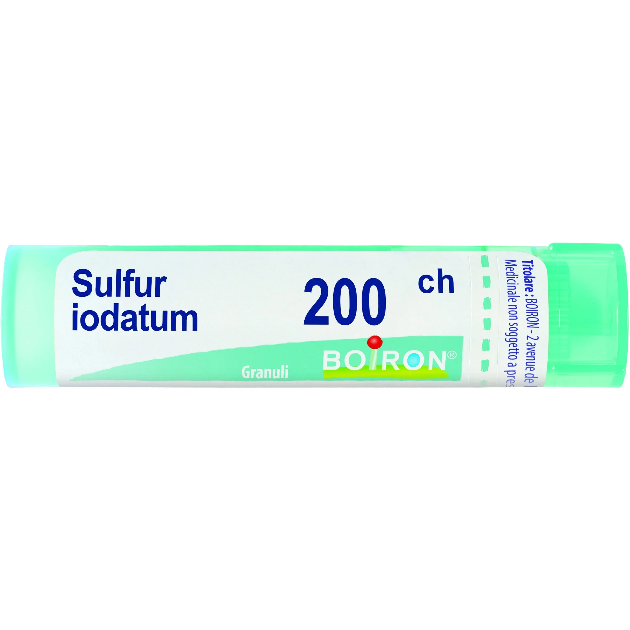 BOIRON Soufre Iodatum 80 Granulés 200 Ch Pot Multidose