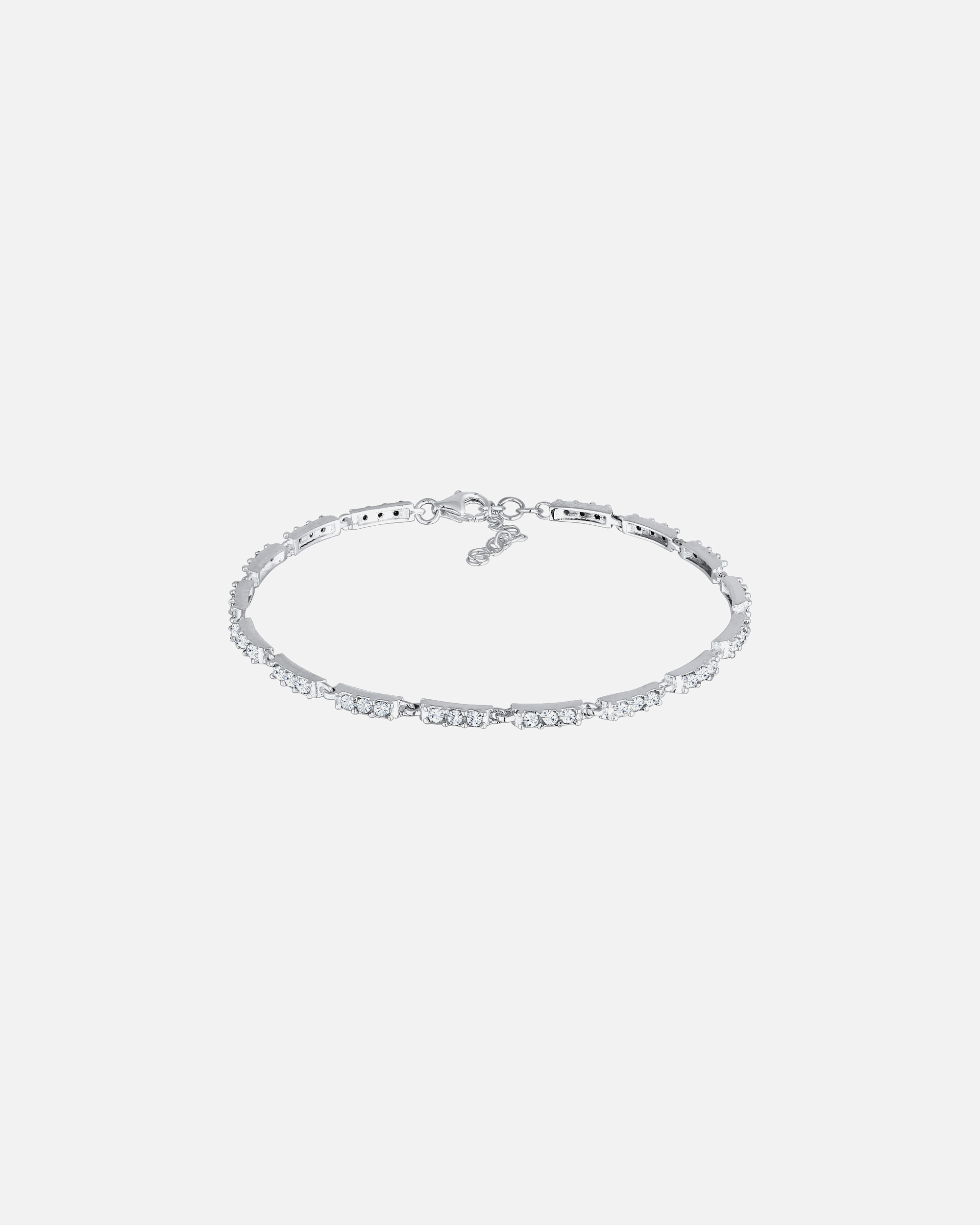 Elli Femmes étincelant Géo Elegant avec cristaux en argent sterling 925