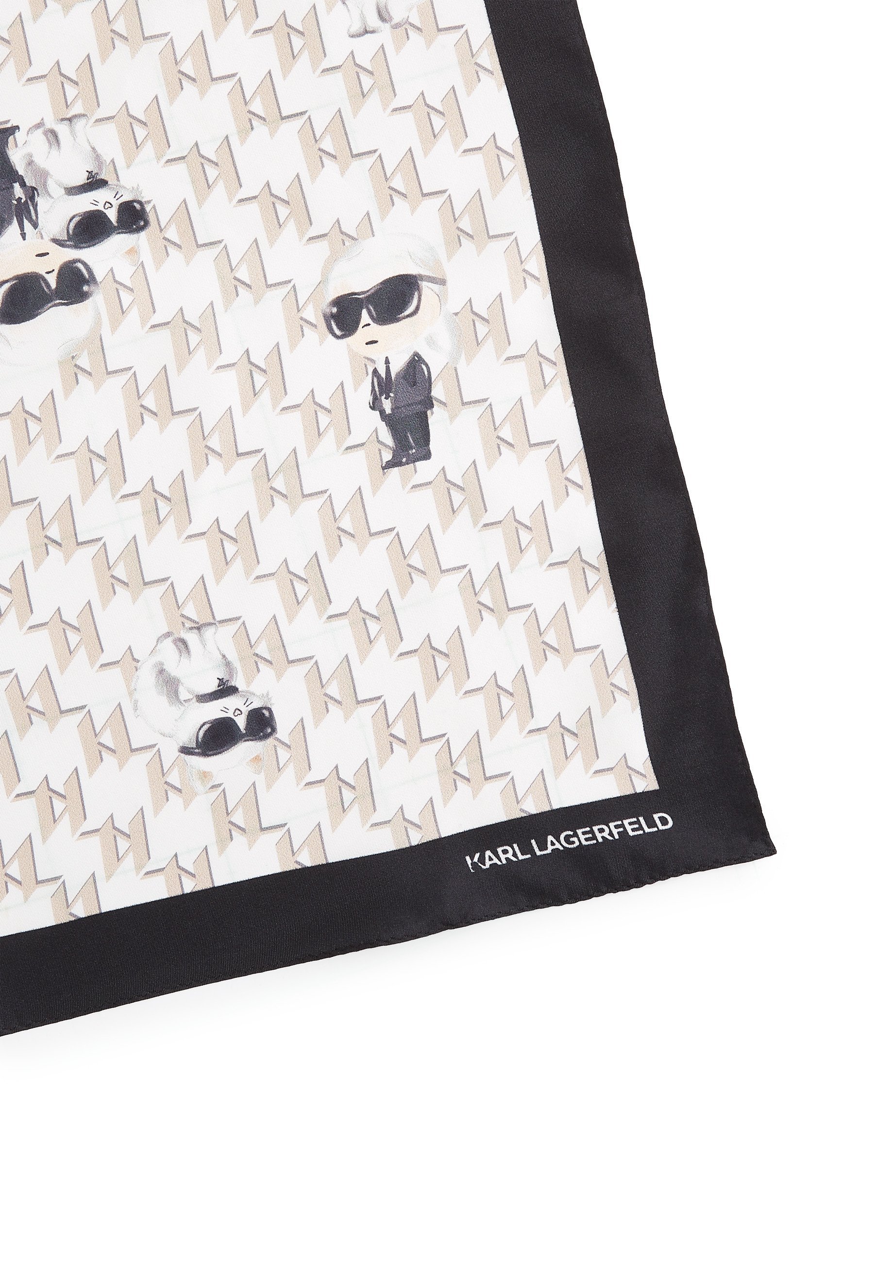 Écharpe KARL LAGERFELD IKON - Foulard - blanche
