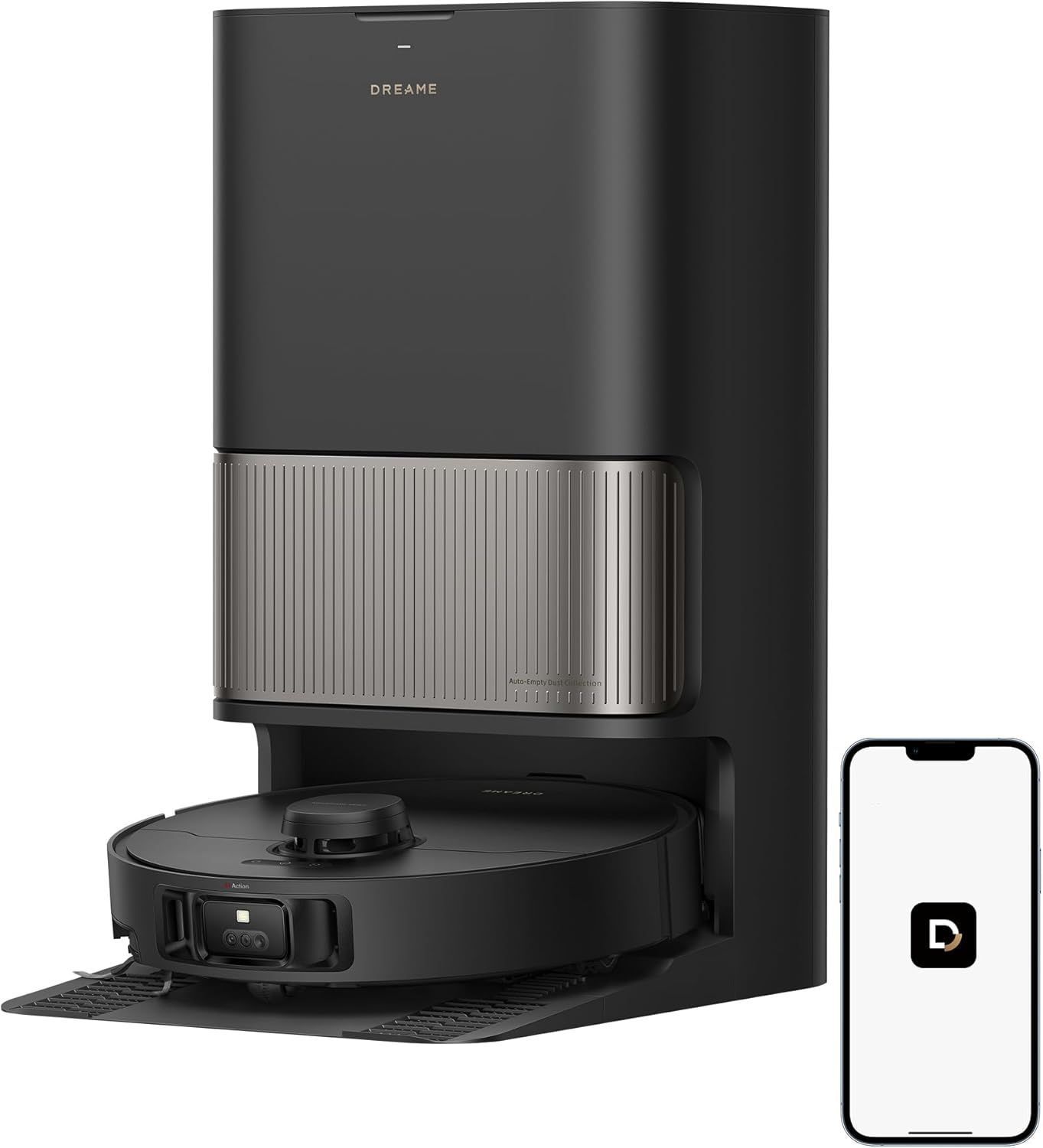 Robot aspirador DREAME L40s Pro Ultra - 19.000 Pa - Cepillo doble HyperStream - Limpieza con fregona de agua caliente a 75 °C