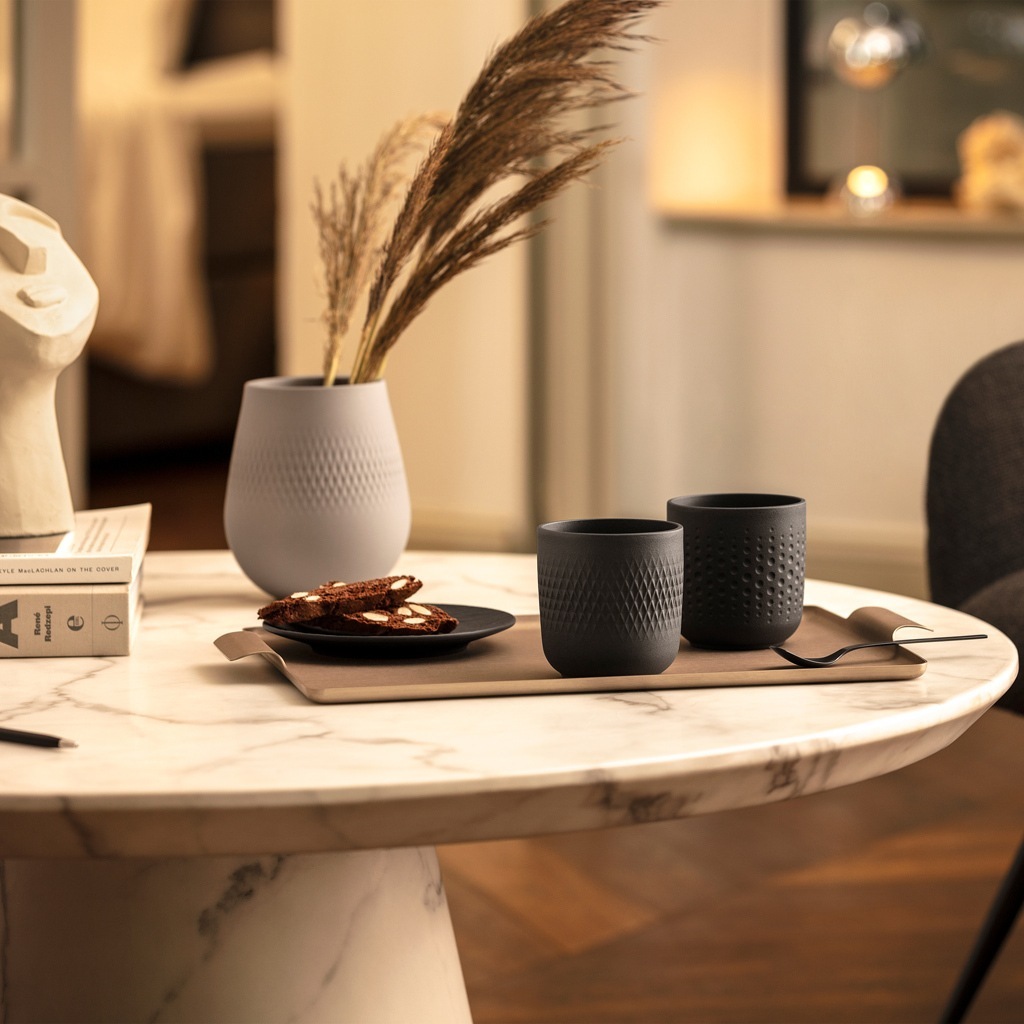 Villeroy & Boch šolja, set od 2 dijela, model Collier noir – 1 komad