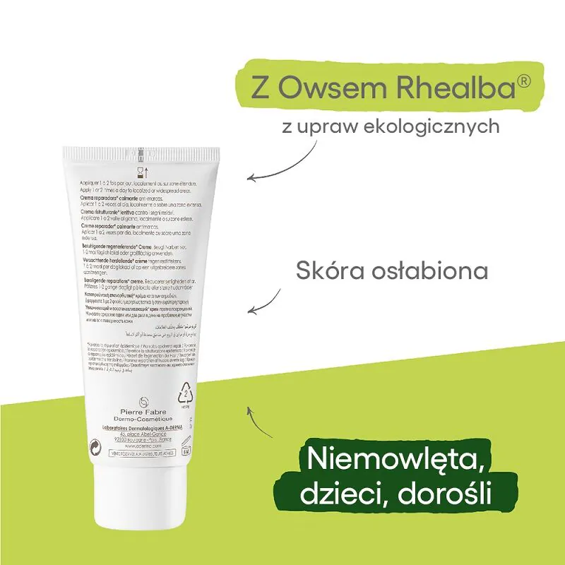 A-Derma Epithealie AH Ultra Kojący krem regenerujący, 100 ml