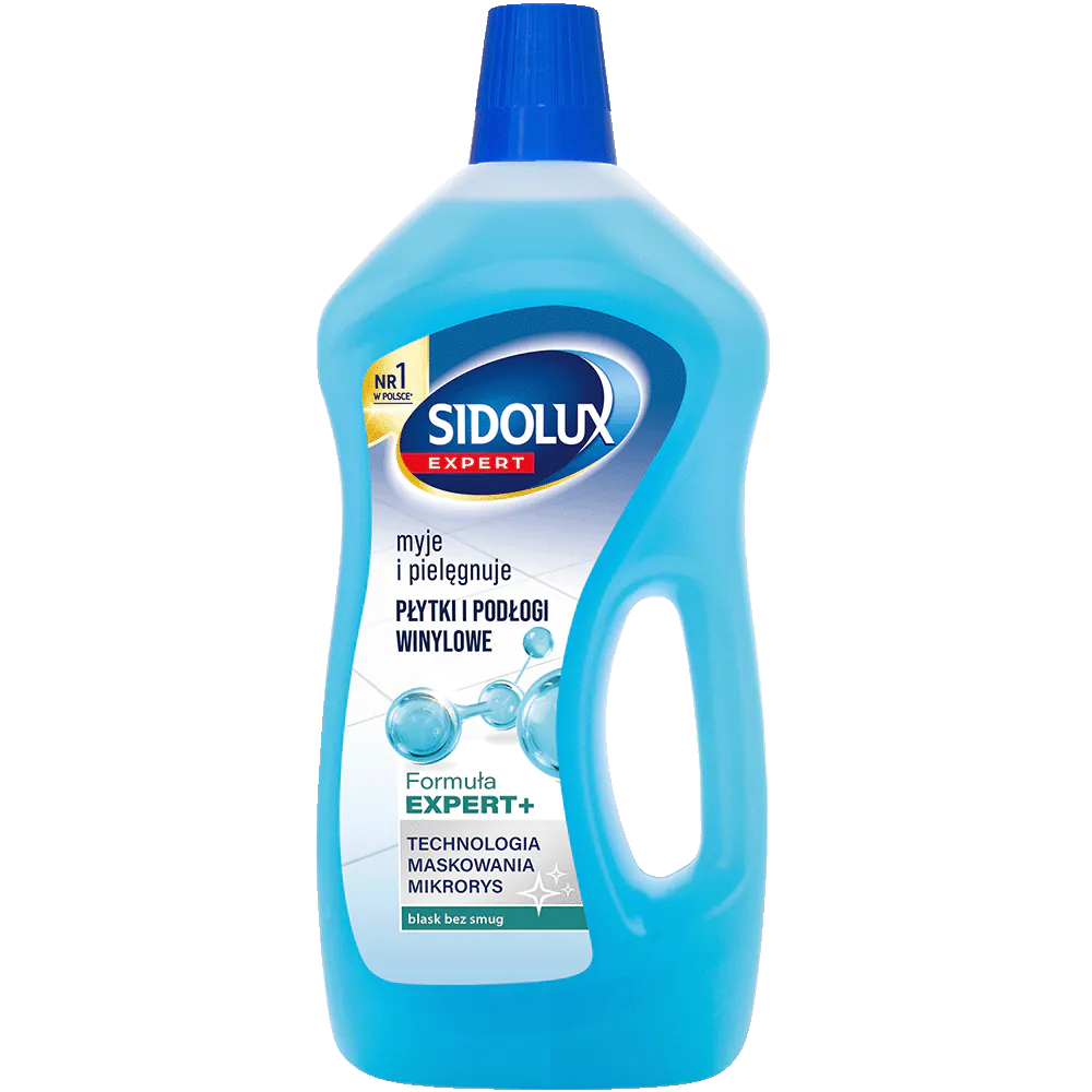 Sidolux Expert Plus - Płyn do mycia PCV, glazury, terkatoy 750 ml