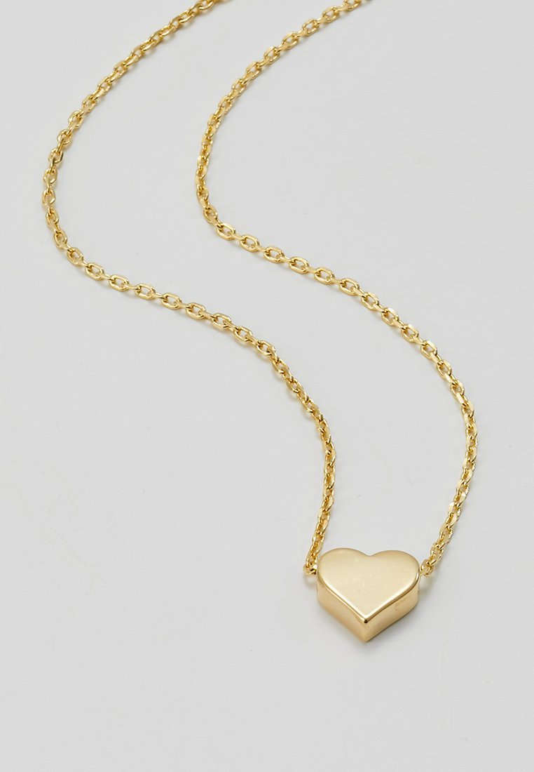Collier Orelia THREAD THRU HEART - Collier - couleur or pâle