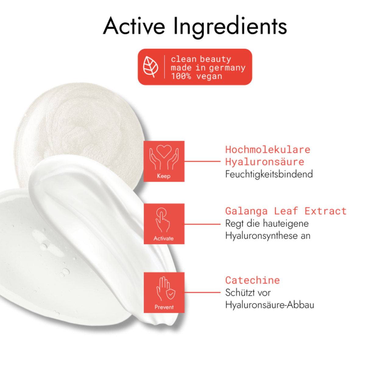 Klapp Kroppspleiesett Hyaluronic Multi-Level Performance Triple Action Moisturizing Power Trio-sett = Dag- og nattkrem 50 ml + Serum 50 ml + Booster 15 ml - 3 stk.