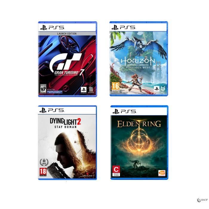 Home console - Sony - Playstation 5 Standard Edition - 825 GB - White - 4 games included
