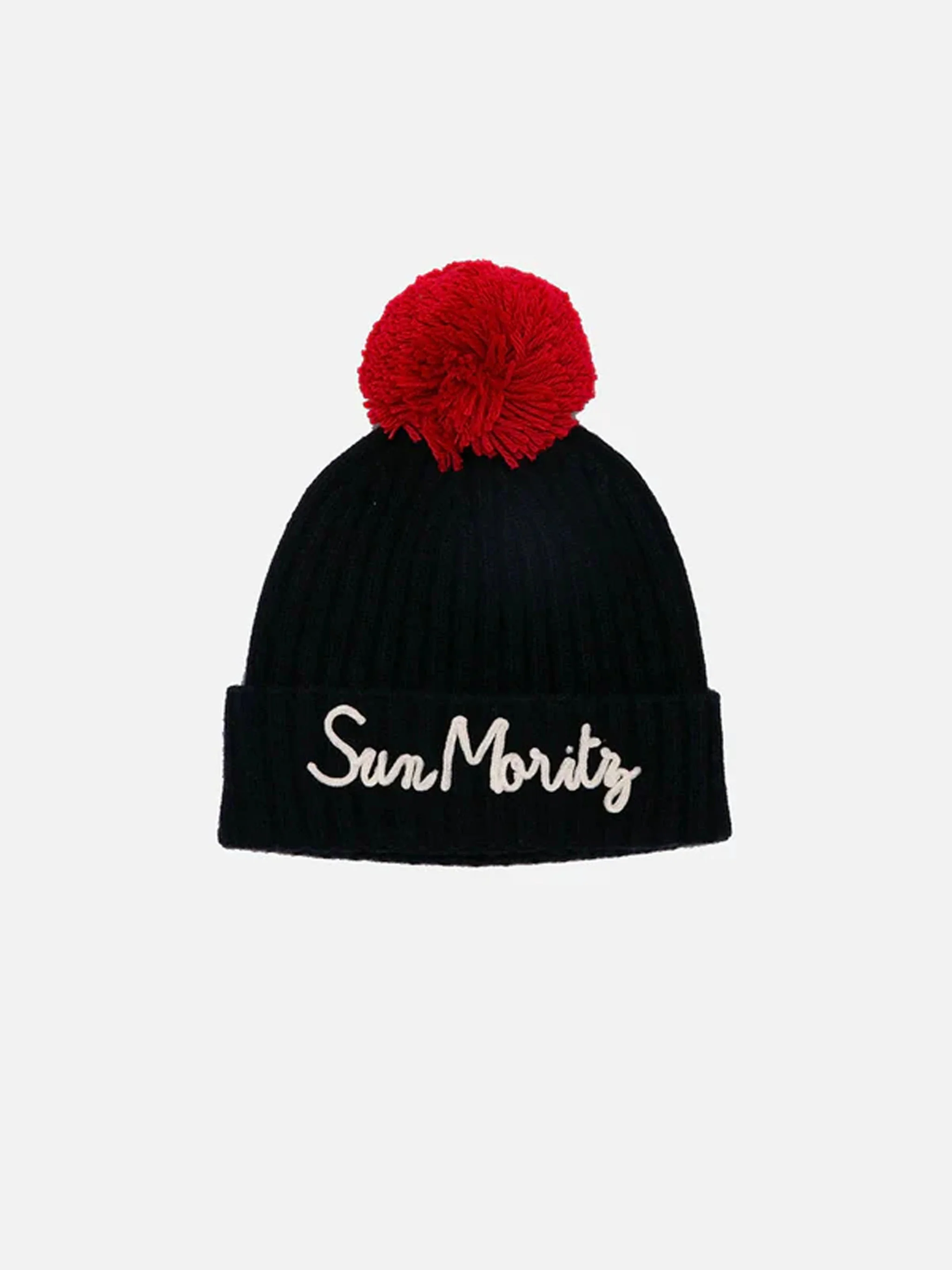 Sun Moritz pet met geborduurde pompon