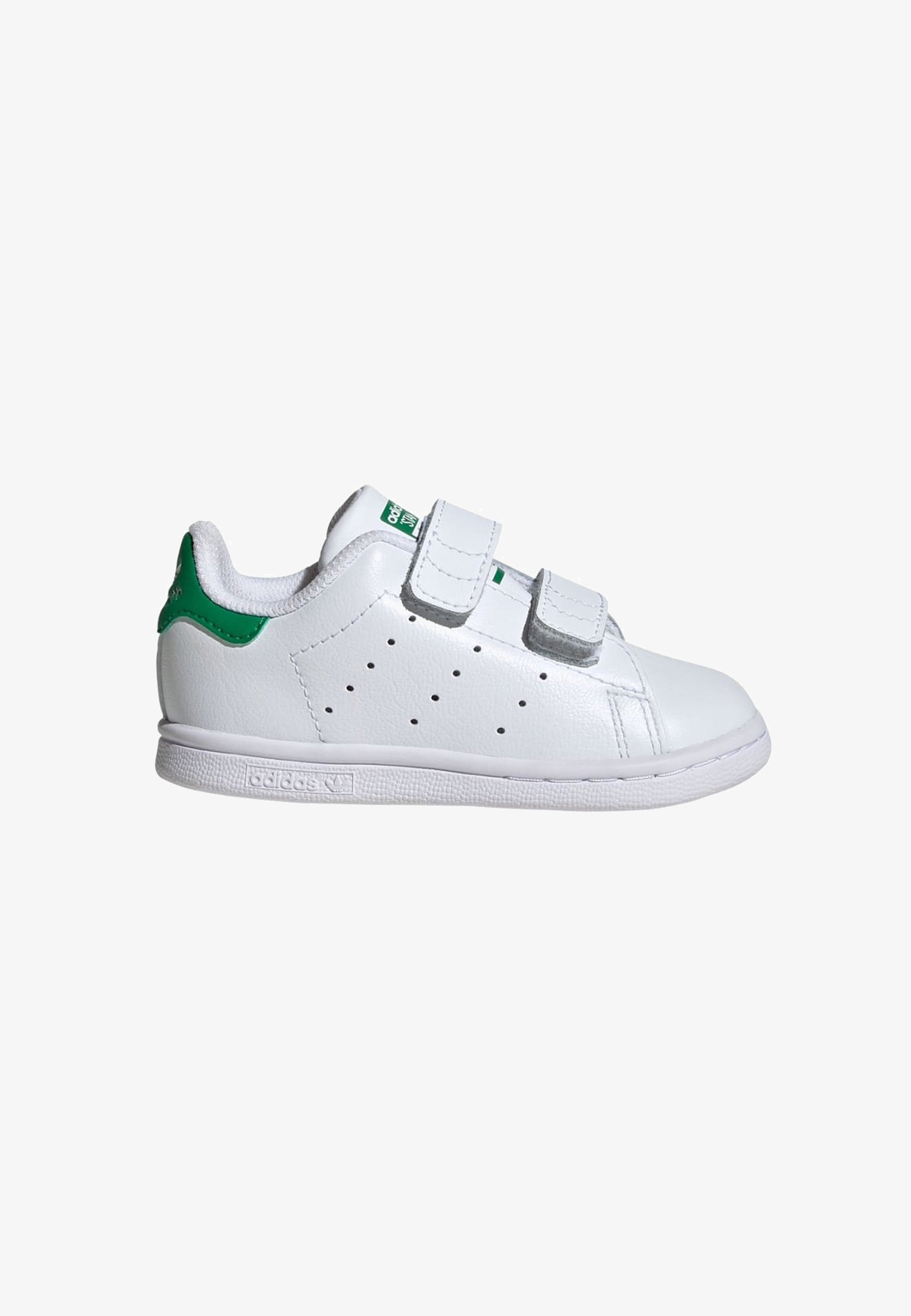 adidas Originals STAN SMITH COMFORT CLOSURE KIDS - Babysko - ftwr white ftwr white green