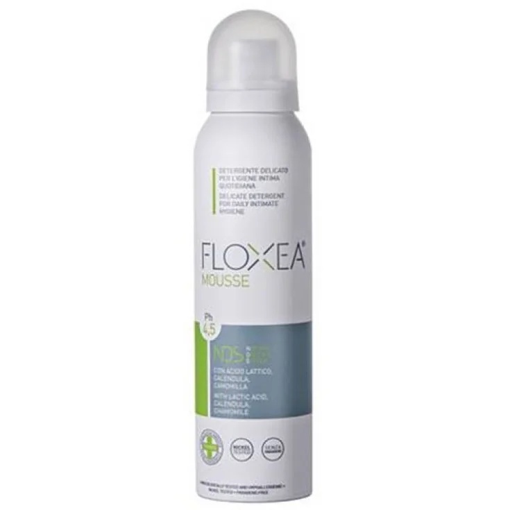 Espuma limpiadora íntima suave Floxea 150 ml