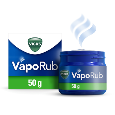 Vicks  Vicks Vaporub Pomada Gripes e Constipações      50 gr 50 gr