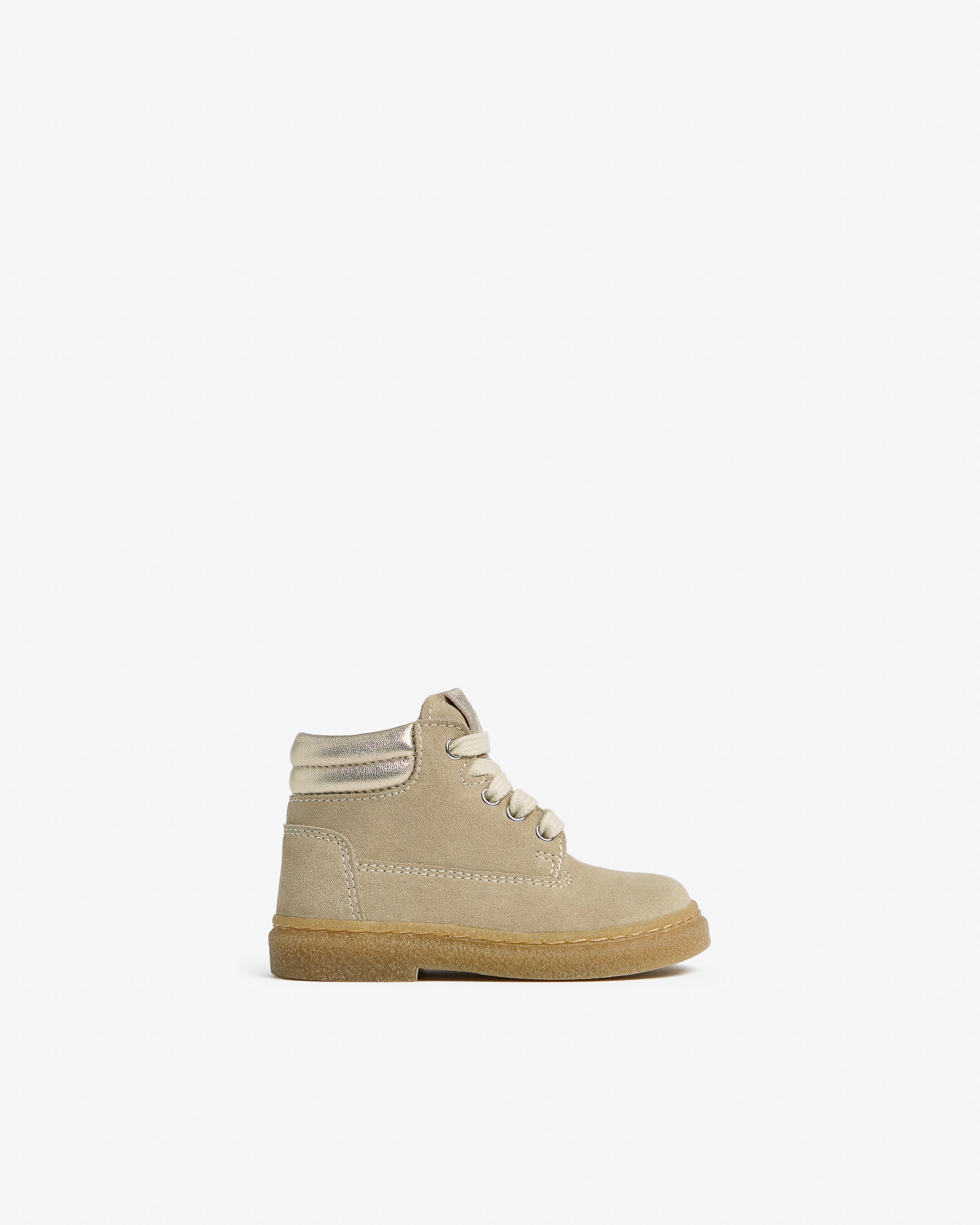 Junior-Ankle-Boots aus Wildleder und Leder für Mädchen