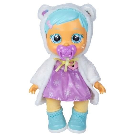 Poupon Cry Babies Dressy Kristal - IMC TOYS - Poupon interactif avec sons et lumières