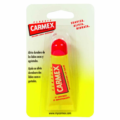 Carmex Classic kosteuttava huulivoide, korjaava ja kosteuttava huulivoide, tuubi, 10 g