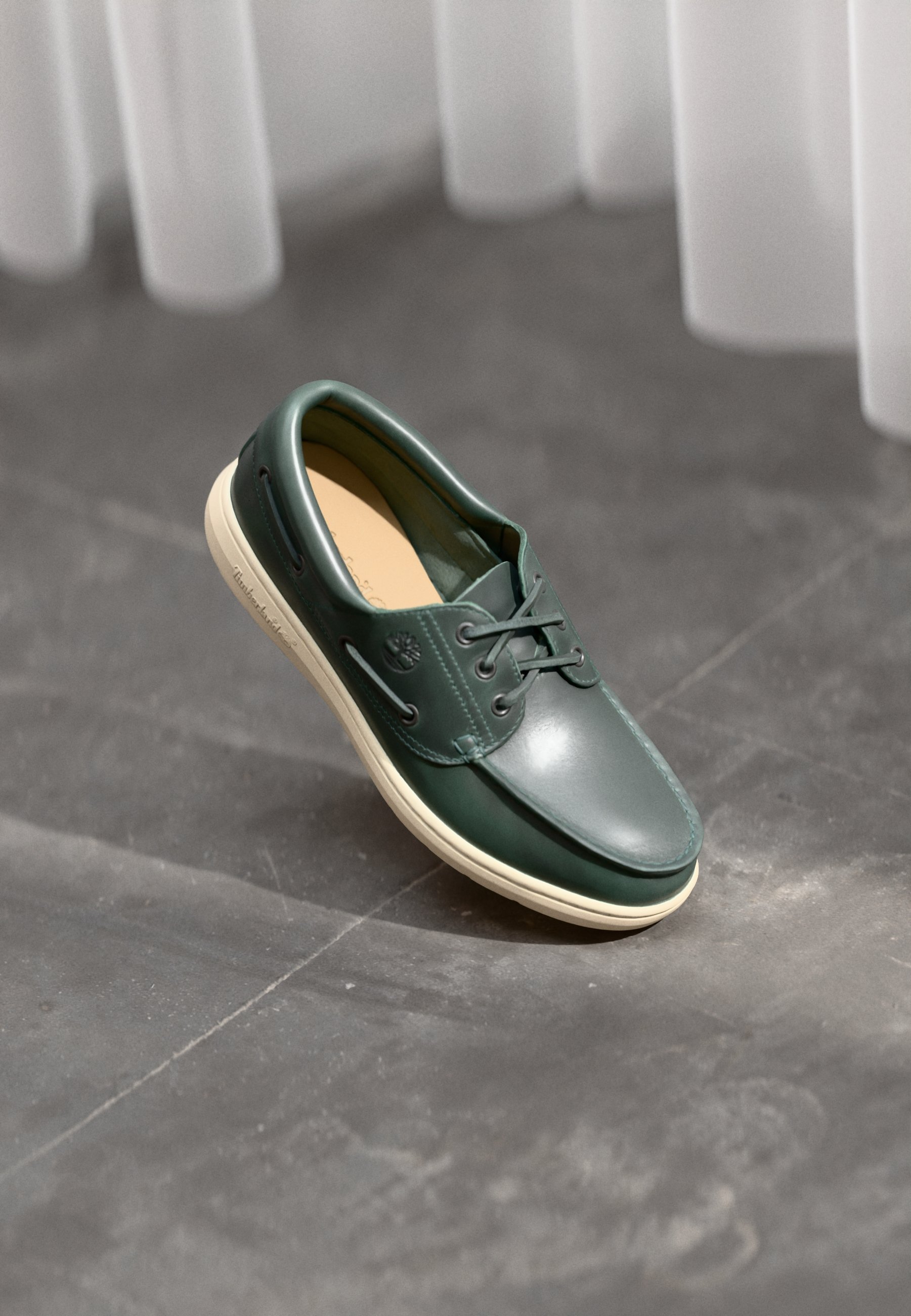 Timberland PIER - Chaussures bateau - vert foncé