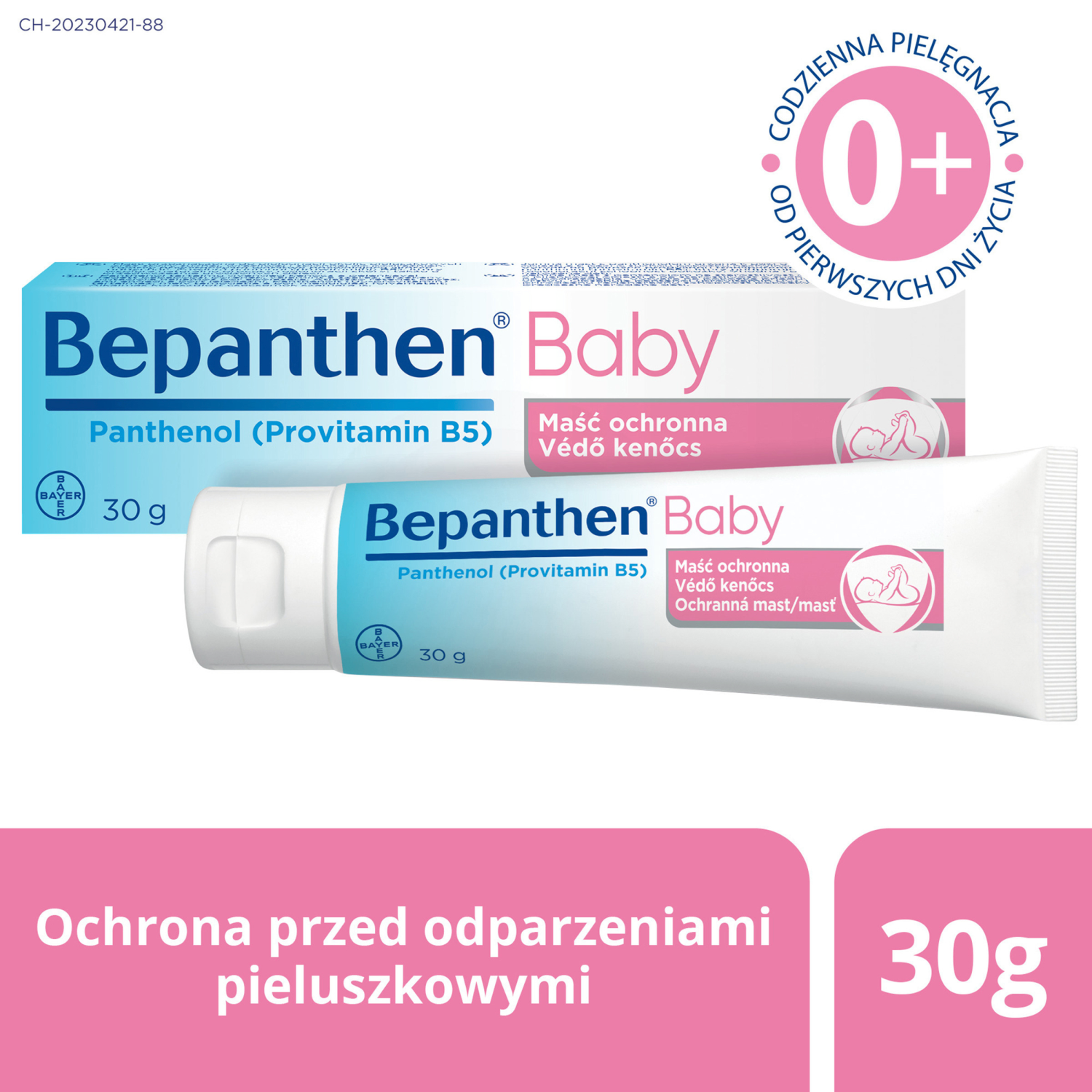 Bepanthen védő kenőcs 30g babáknak