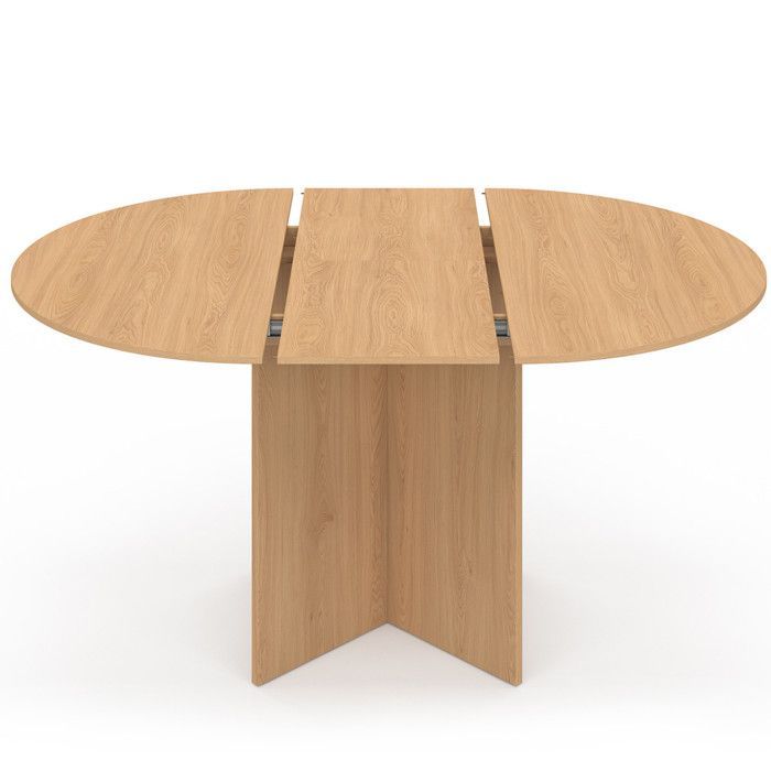 Table à manger rectangle extensible - IDMARKET - MARTHE - Bois - 6-8 personnes - 110-150 cm
