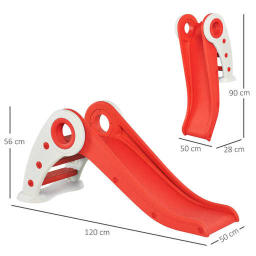 Homcom 331-001rd Kinderrutsche