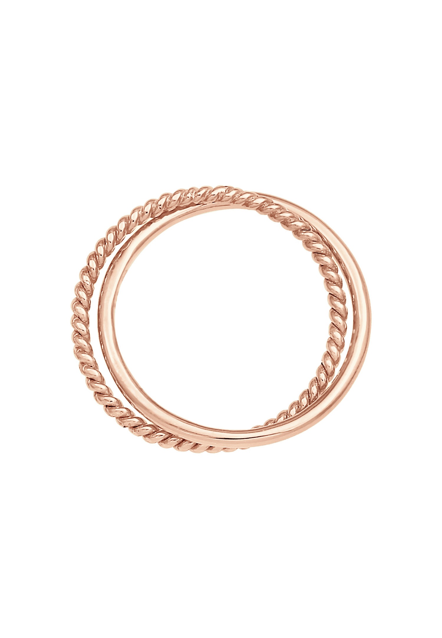 Elli Femmes Enroulement Classique Filigrane Torsadé Tendance en Argent Sterling 925