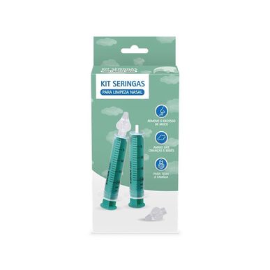 Braun set šprica za čišćenje nosa, set za čišćenje i higijenu nosa, 1 komad, 1 komad