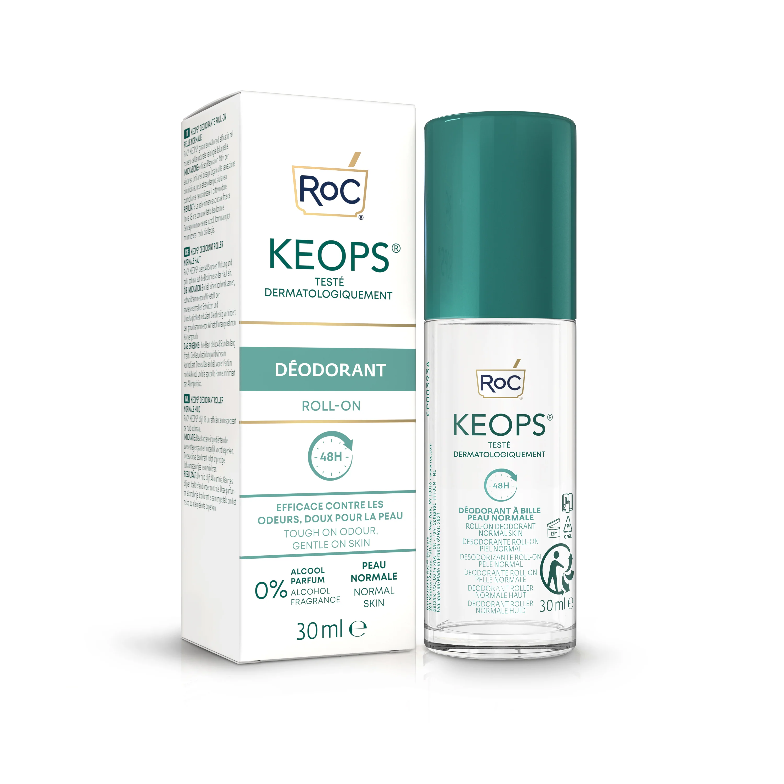 Keops Deodorante Roll-On 48H - Deodorante Roll-on