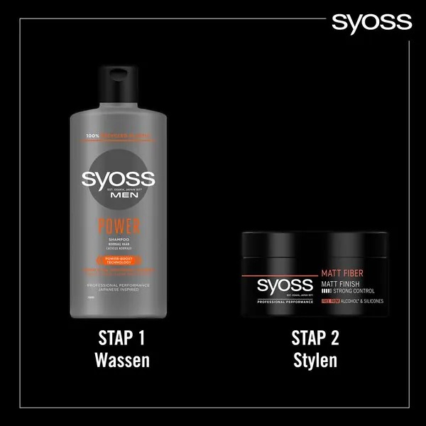 Syoss Matt krema z vlakni<br>100ml
