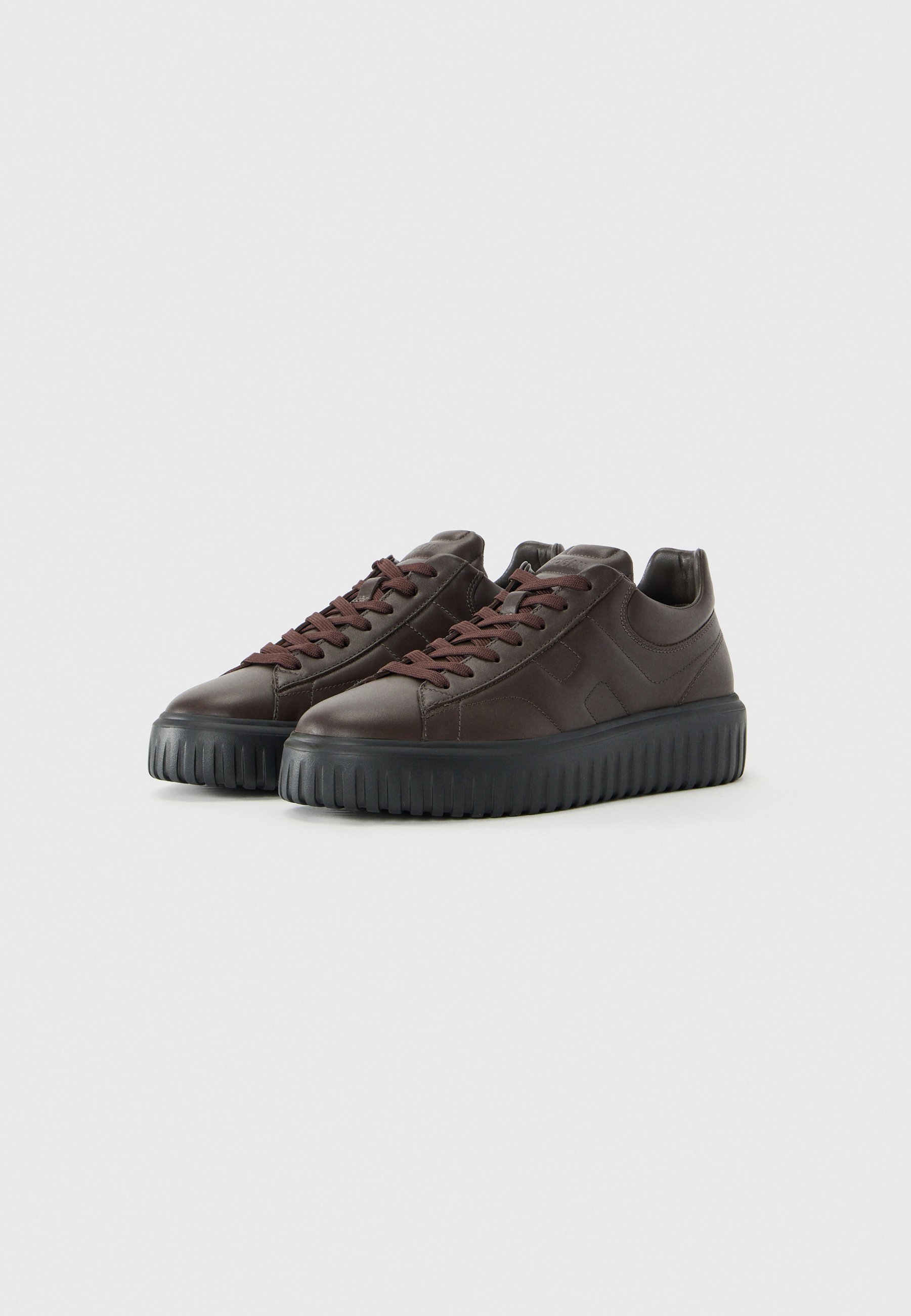 HOGAN H STRIPES - Baskets - palissandro