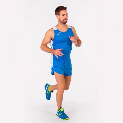  Camiseta Tirantes Joma Record II Royal Blanco