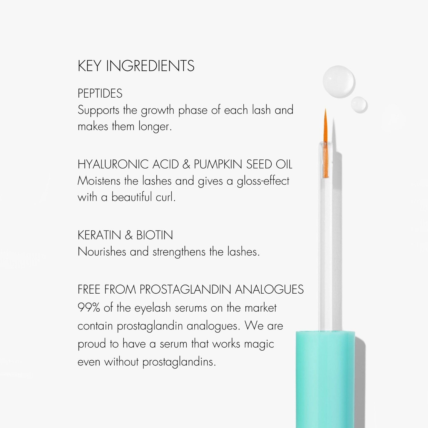 Sweed Eyelash Care skropstu augšanas serums - 3 ml