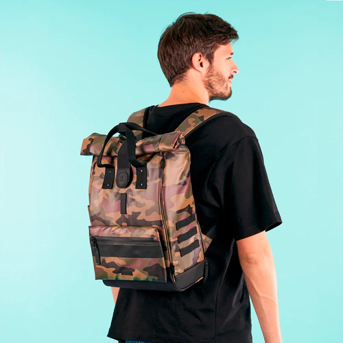 Cabaia Explorer Medium Rucksack in Puebla-Grün