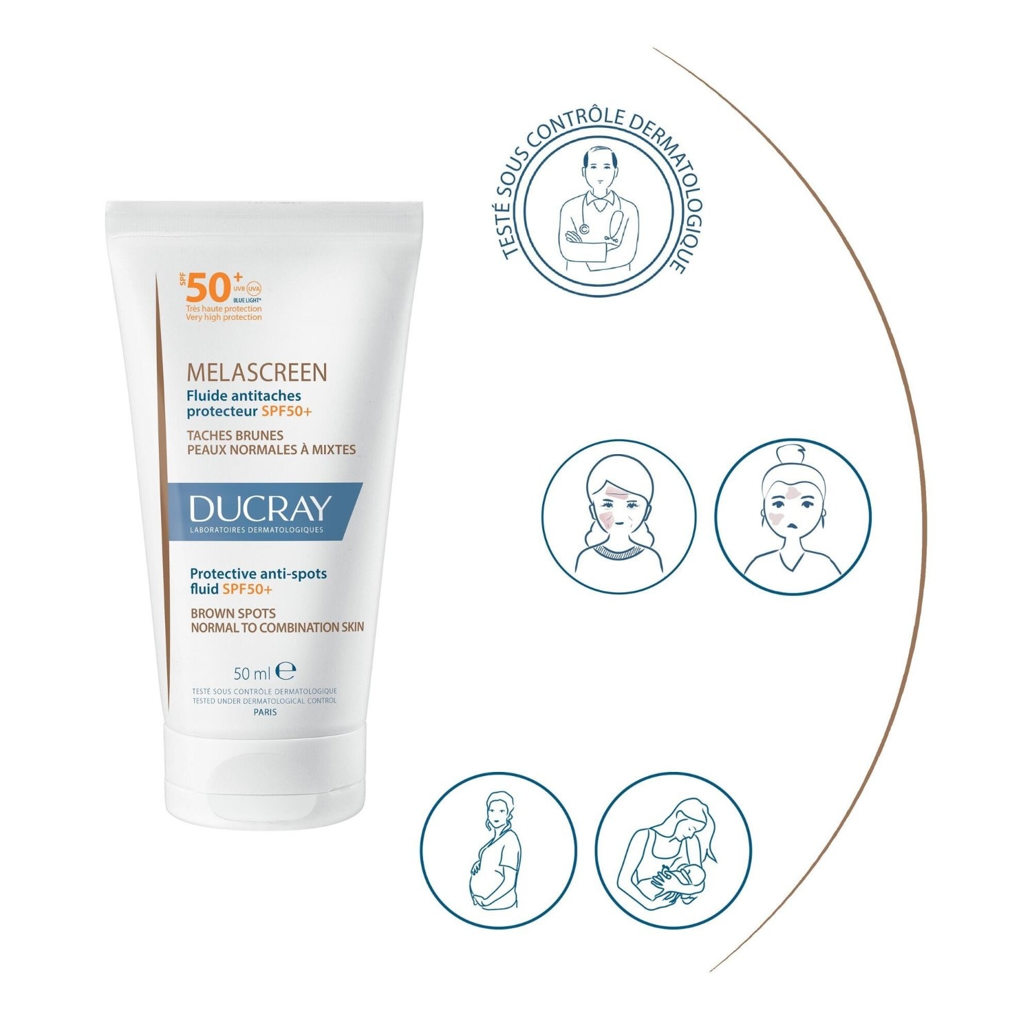 Ducray Fluide antitaches protecteur SPF50+