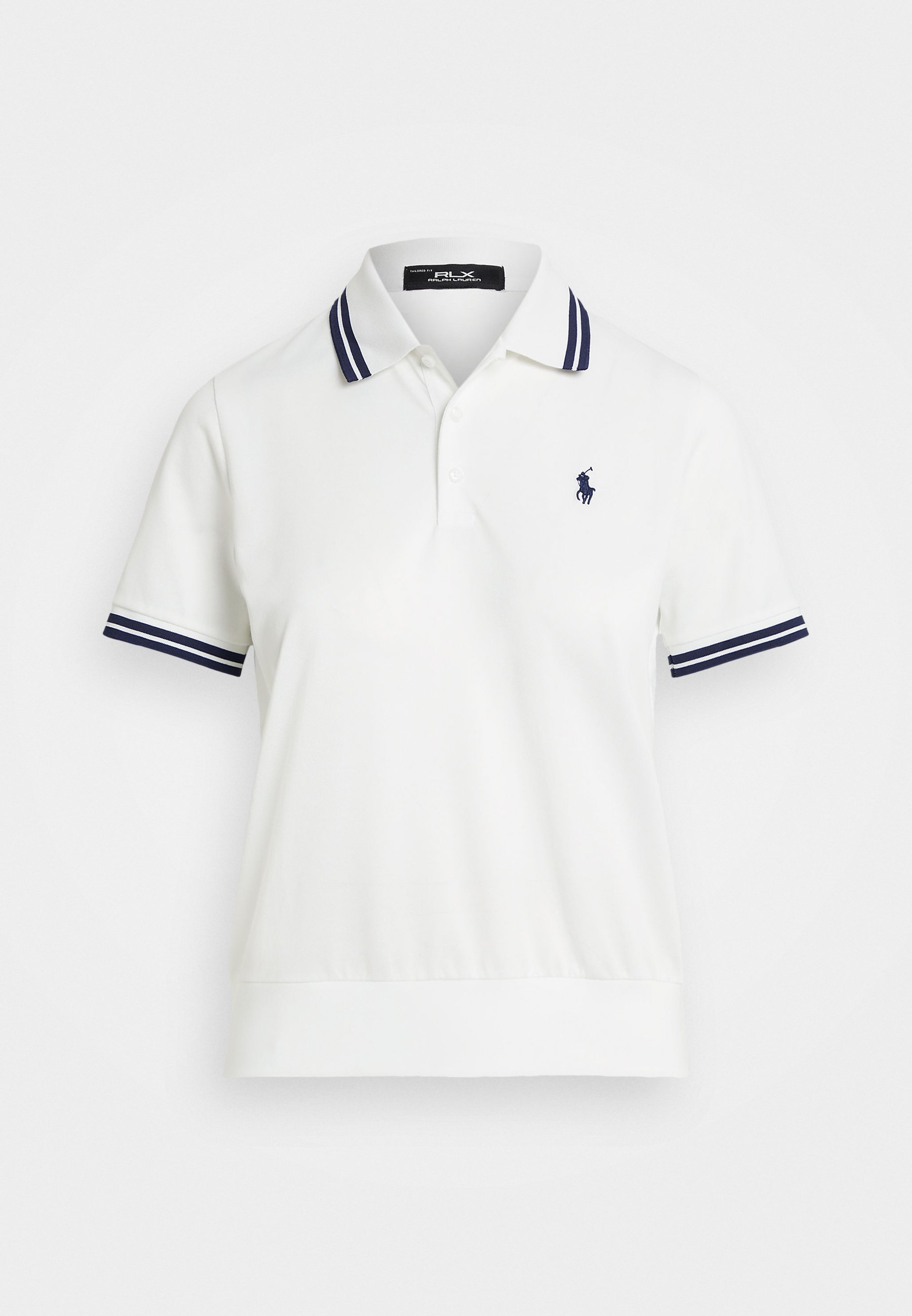 Polo Ralph Lauren poloshirt met korte mouwen - Poloshirt - keramisch wit/verfijnd marineblauw