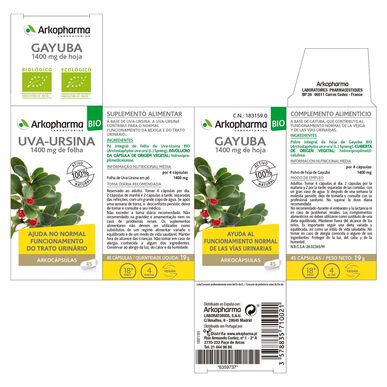 Arkocaps Virtsatietoimintojen lisäravinne Ura Ursina 45 kapselia 45 kapselia
