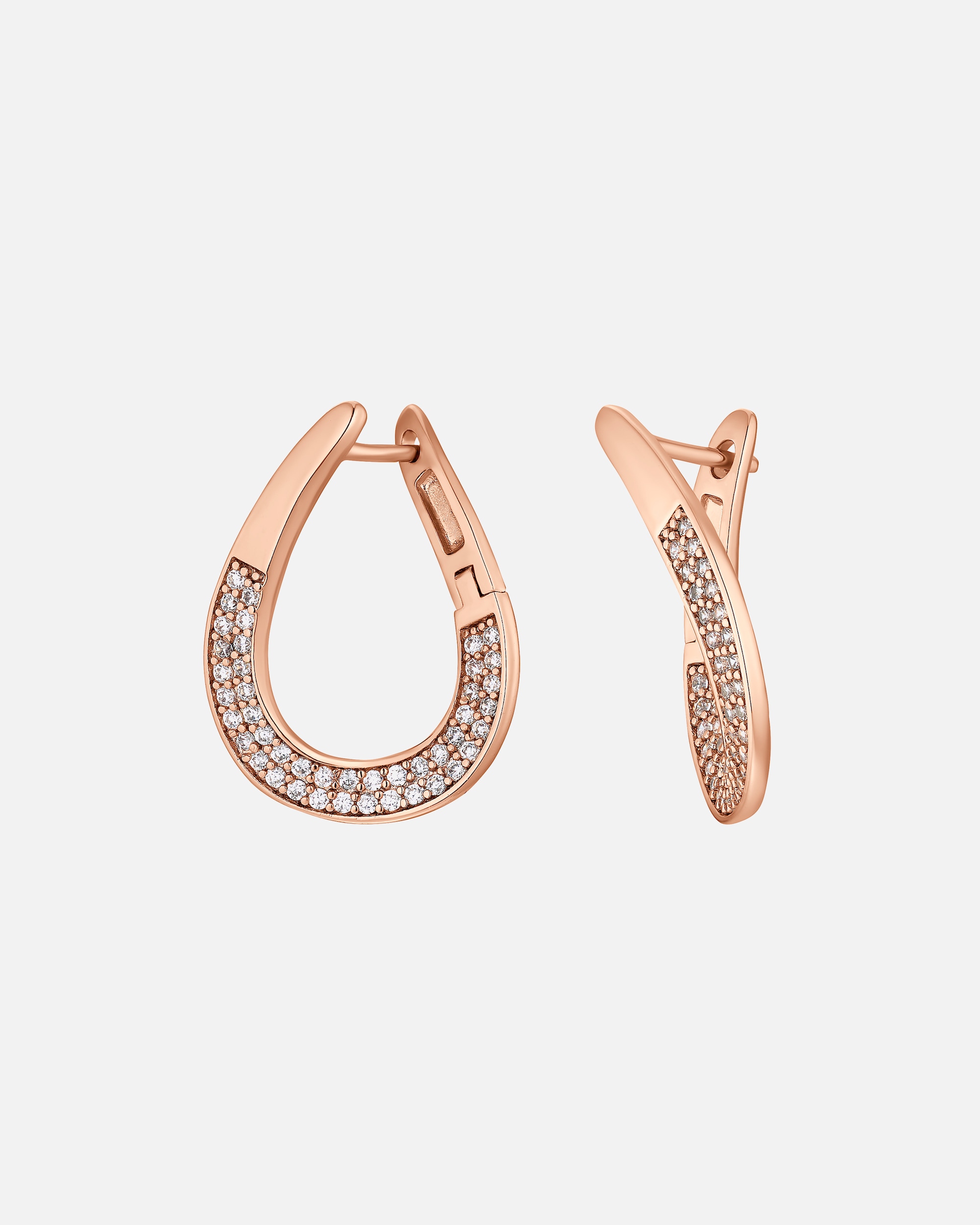 Heideman Boucles d'oreilles Noe couleur or rose