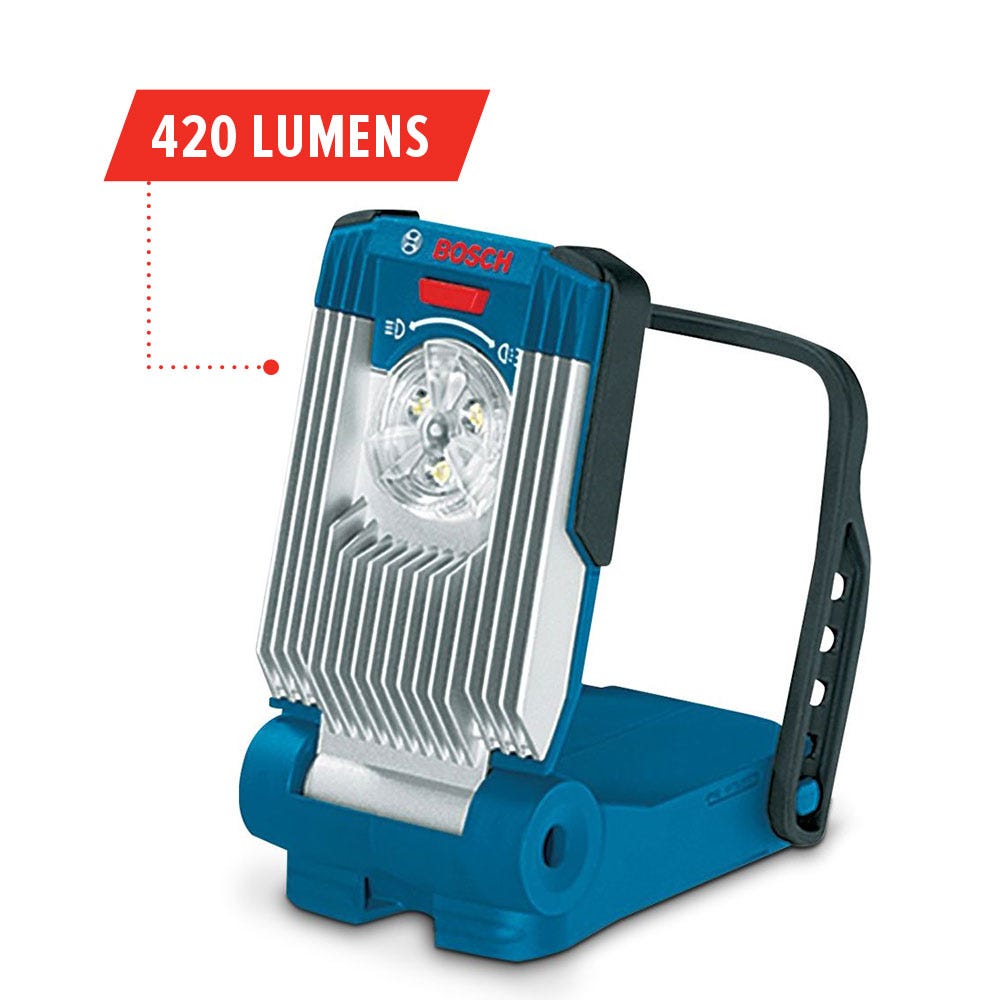 BOSCH 18V 420 Lumen LED-Taschenlampe Skin GLI VariLED 0601443400