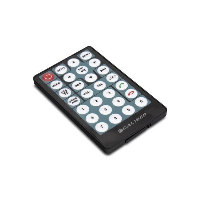 Autoradio - Caliber RMD803DAB-BT - DAB Plus touchscreen Bluetooth 190 x 105 x 115 mm Zwart