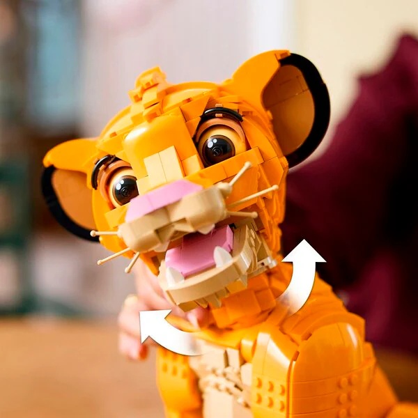 LEGO Disney 43247 Mladi Simba, kralj levov
