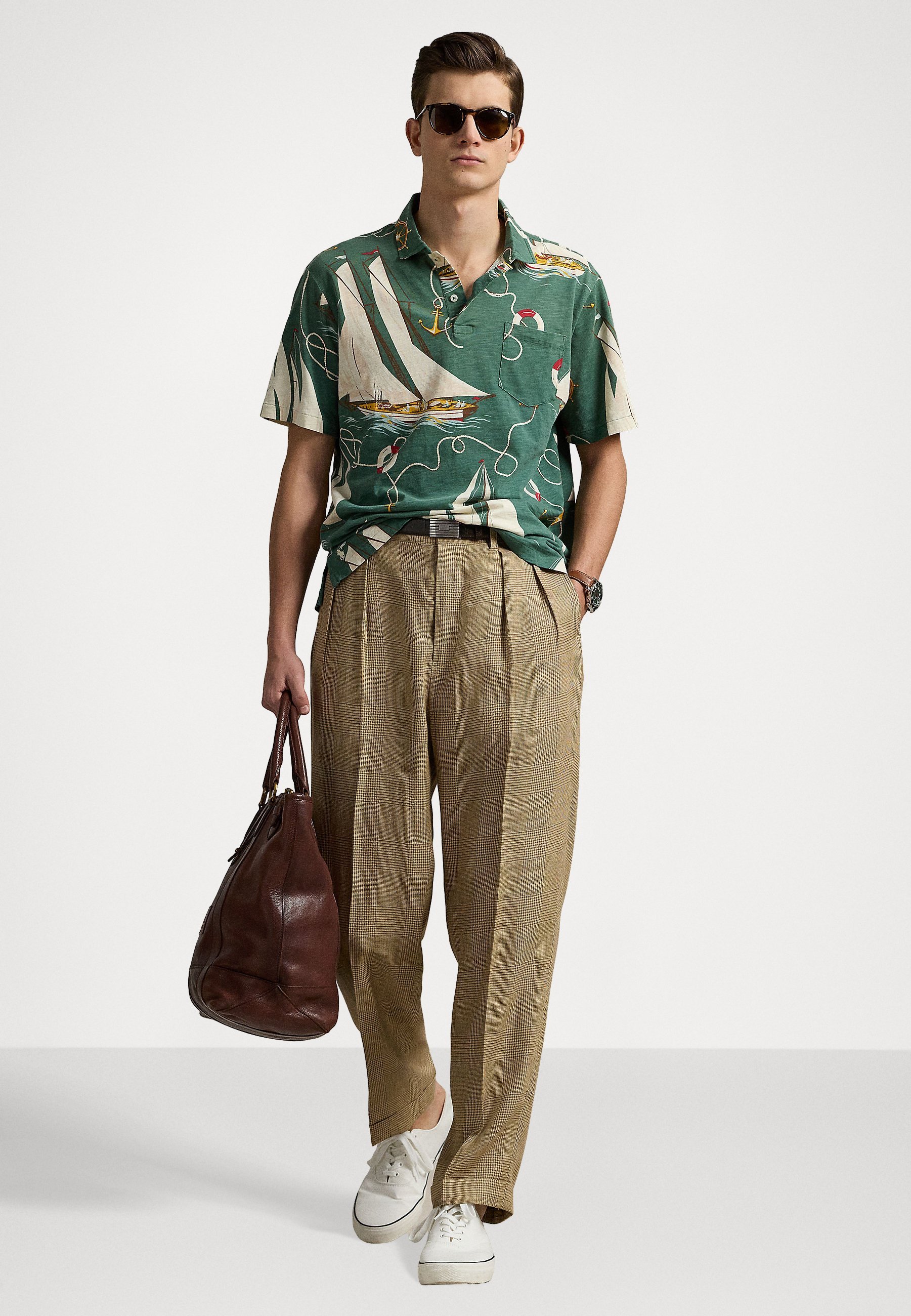 Polo Ralph Lauren poloshirt met korte mouwen - Poloshirt - helm anchors