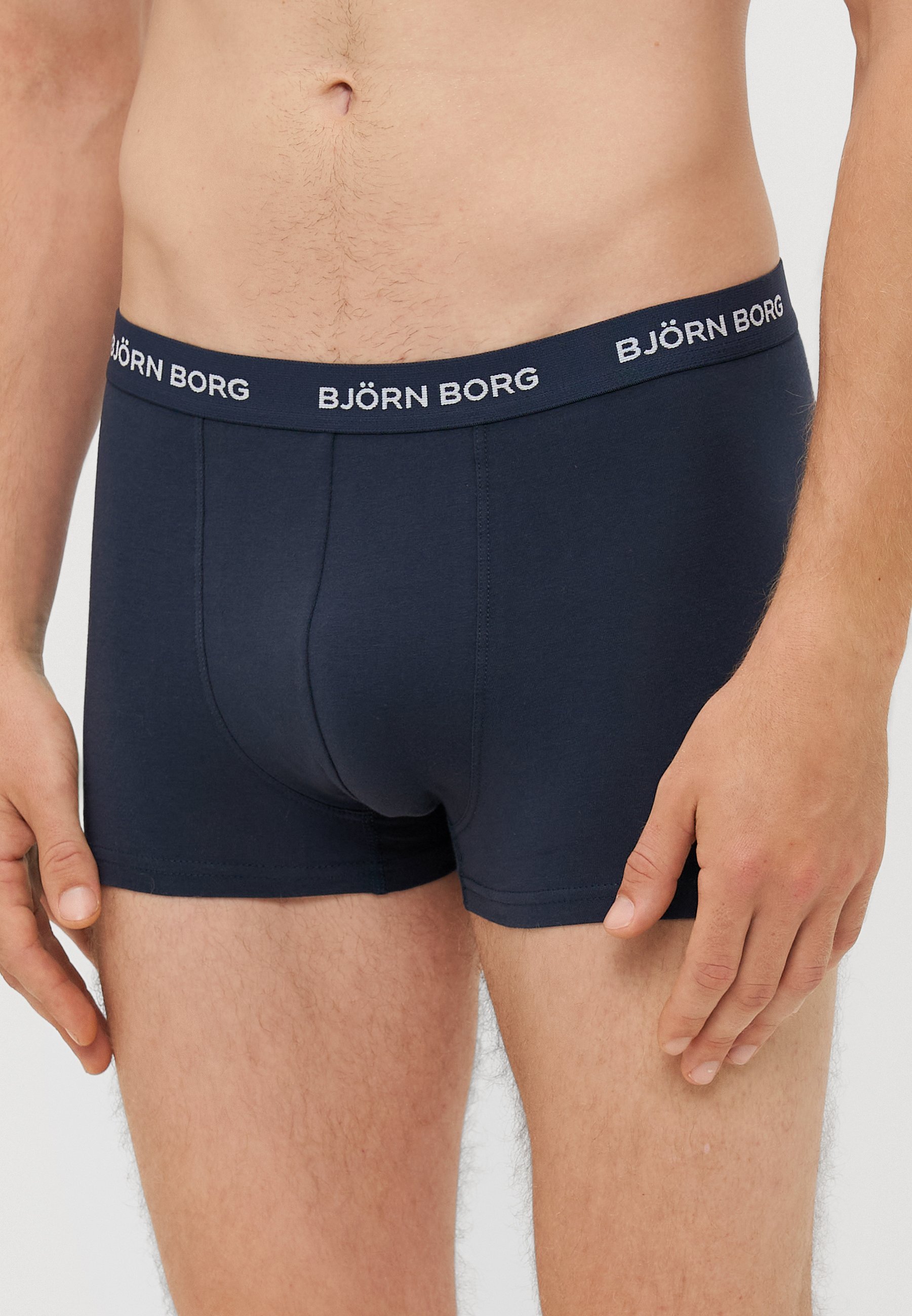 Björn Borg TRUNK PACK 3 - Slip - bianco/nero/blu scuro