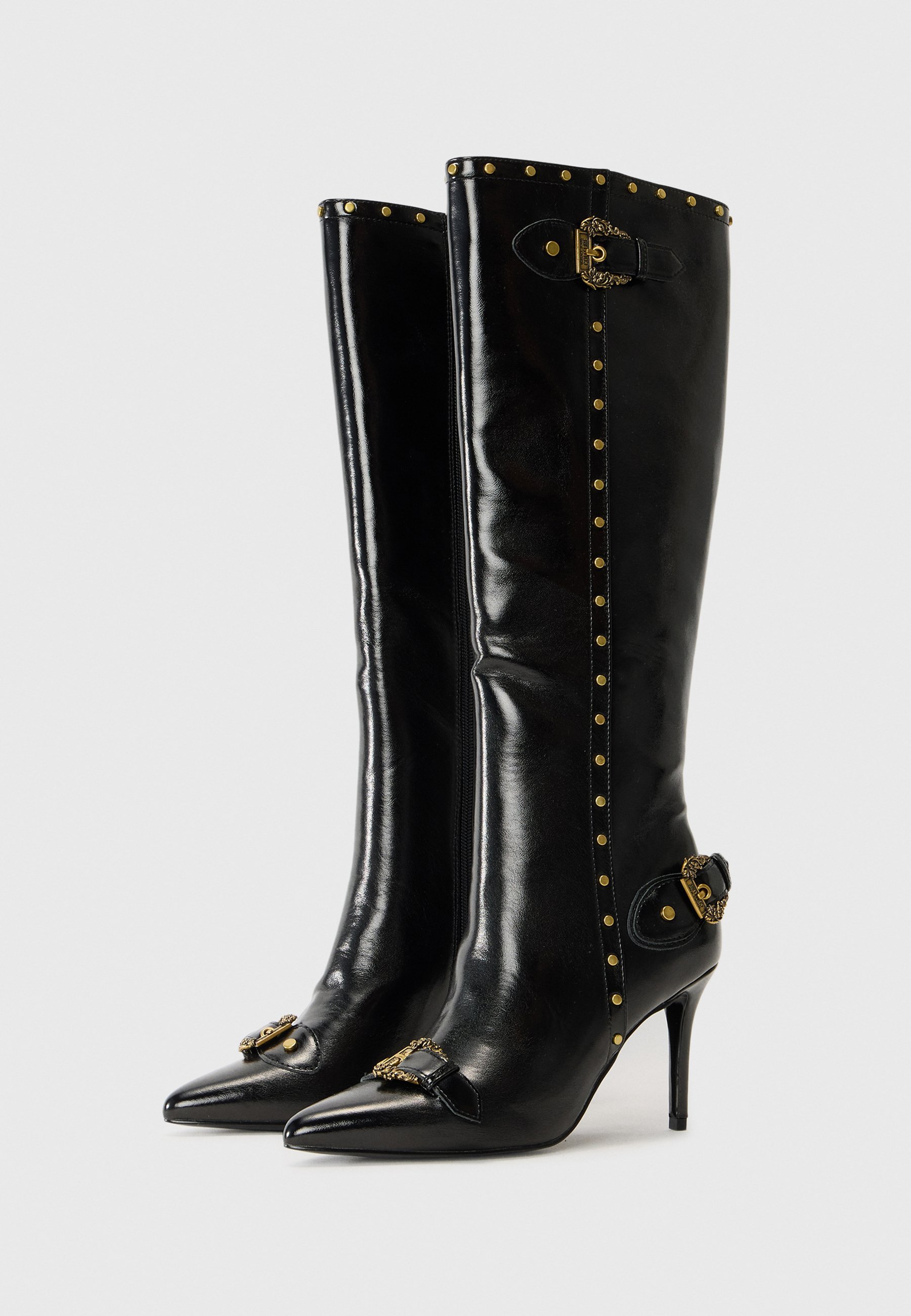 Versace Jeans Couture FONDO SCARLETT - Stivali con tacco alto - neri