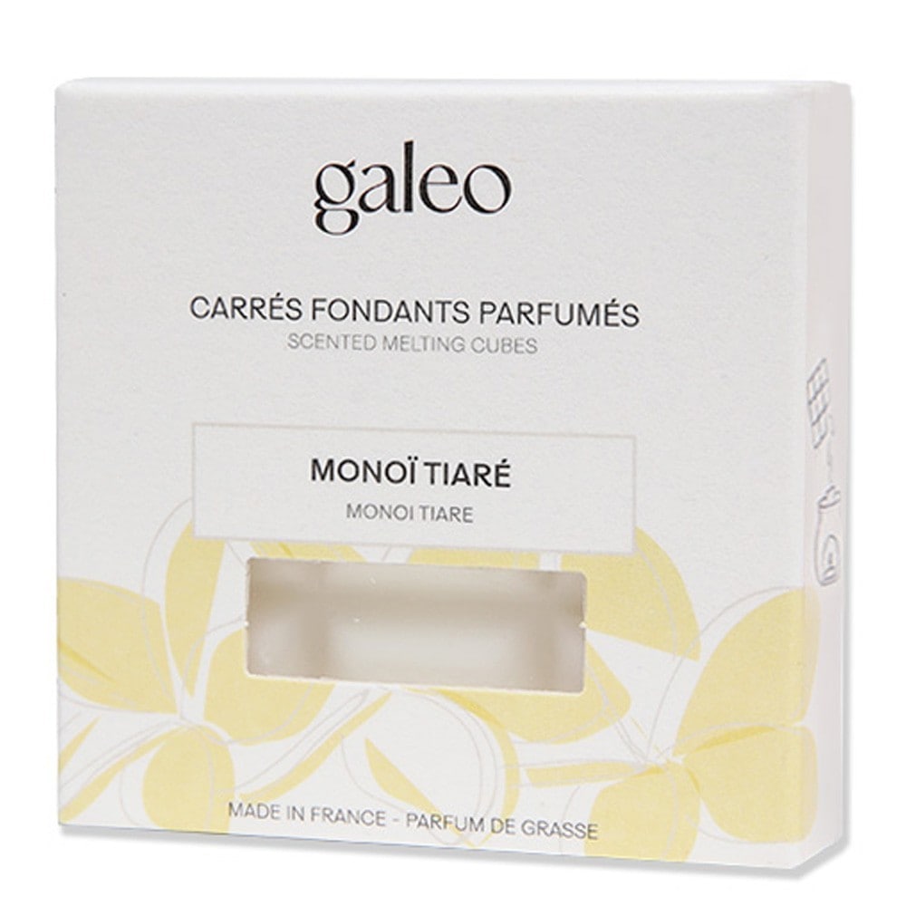 Galeo Carrés fondants parfumés monoï tiaré